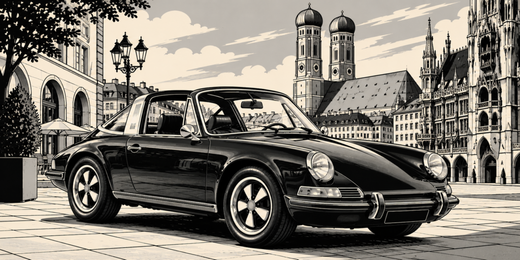 Porsche mit Mangel weil keine matching numbers.